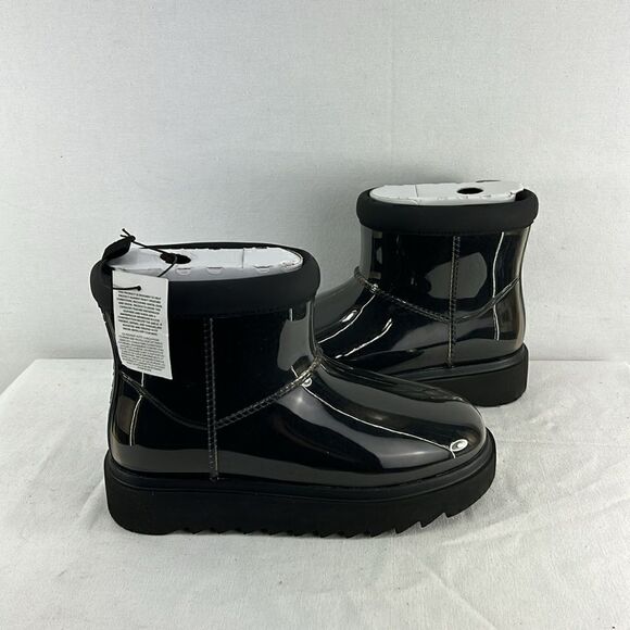 Koolburra by UGG Koola Clear Mini Boots- Clear/Black- Size 5- NIB - Picture 5 of 7